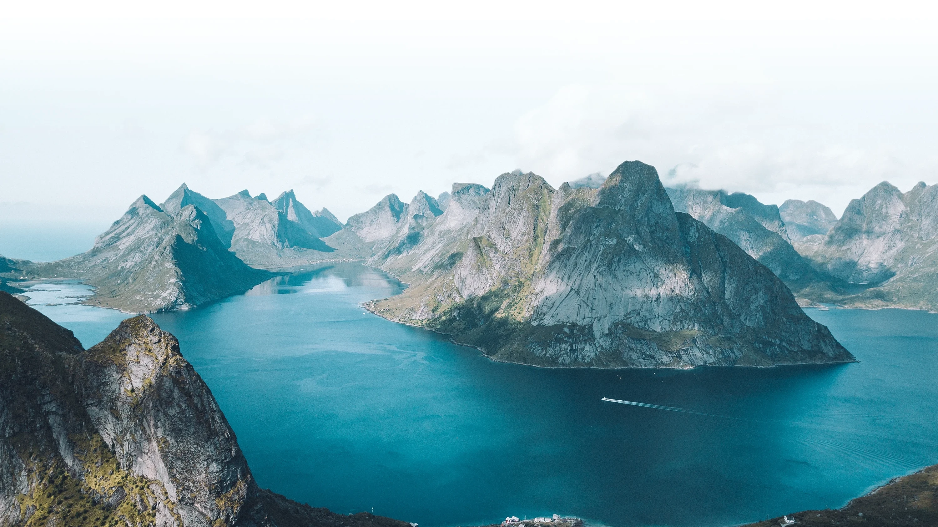 Norway’s picturesque mountains as the perfect backdrop